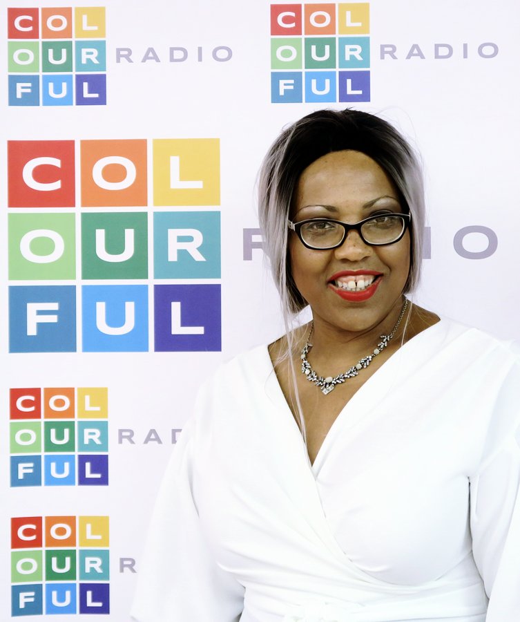 Colourful tweet media