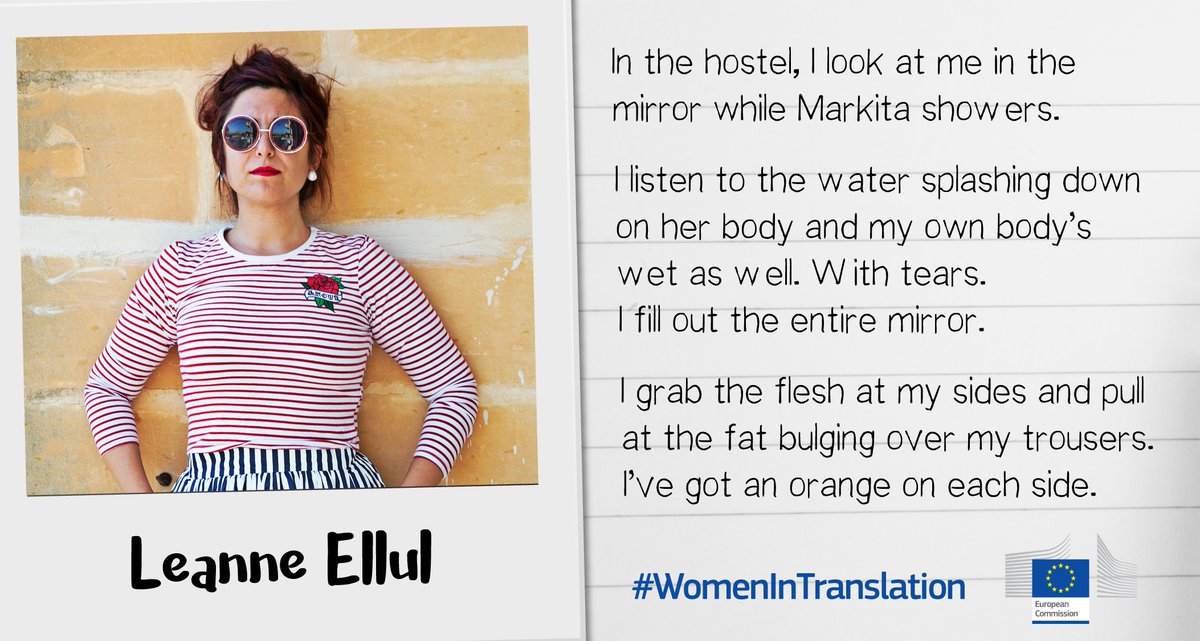 ECRepMalta's tweet photo. #WomenInTranslation♀️🖋️🇲🇹: @LeanneEllul from novel Gramma (@merlinkotba), translation by Albert Gatt, pic by @Giola_Cassar #WITMonth 2017 https://t.co/9Edeq0WFgg