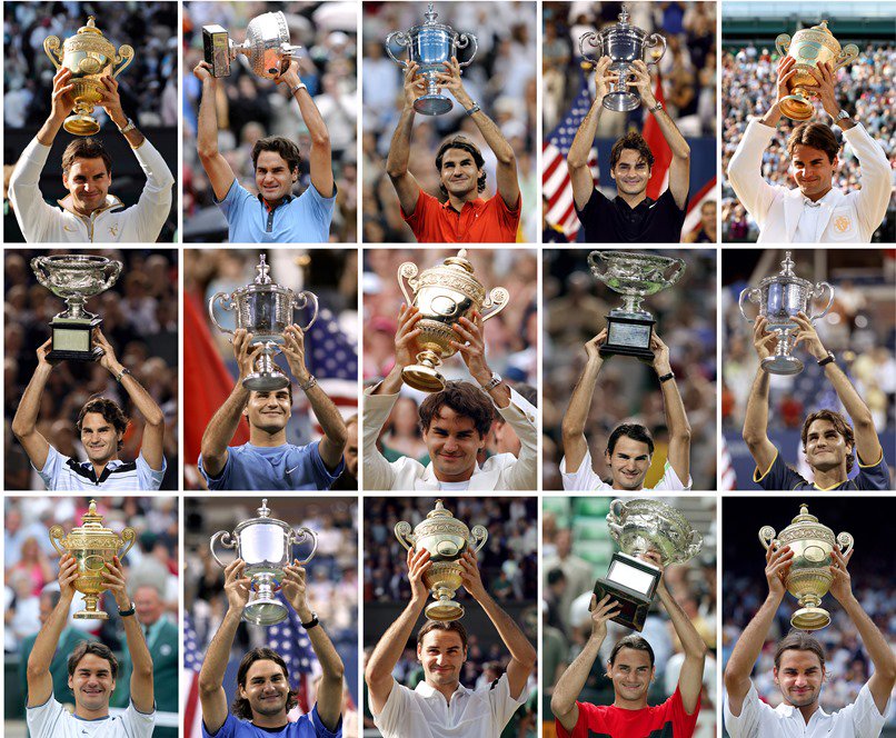  36 years 93 career titles 19 Grand Slams 1 GOAT Happy birthday, Roger Federer. 