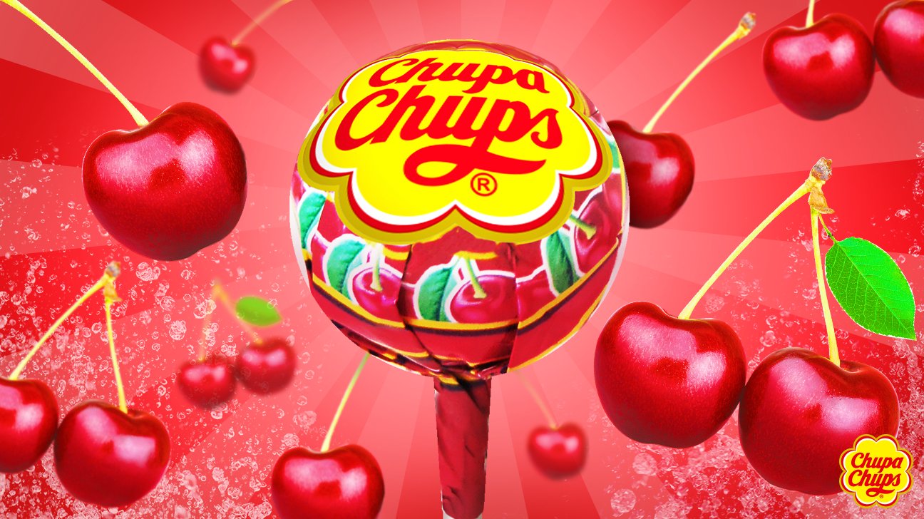 チュッパチャプス Chupa Chups Japan 好評発売中 チェリーフレーバー 大人気のチェリーフレーバー みんなはもう食べた 甘くておいしいだけじゃなくて 見た目もリップみたいに赤くってかわいいよね チュッパチャプス チェリーフレーバー