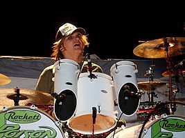 Nothin But A Good Time  Happy Birthday Today 8/8 to Poison 
Drummer Rikki Rockett! Rock ON! 