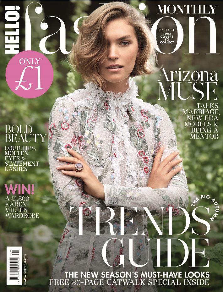 hellofashion_uk's tweet photo. Our brand new issue is on sale from TODAY! 😍 @ArizonaMuse talks marriage, new era models and being a mentor. DON'T miss out! https://t.co/vVgPsd4jxt