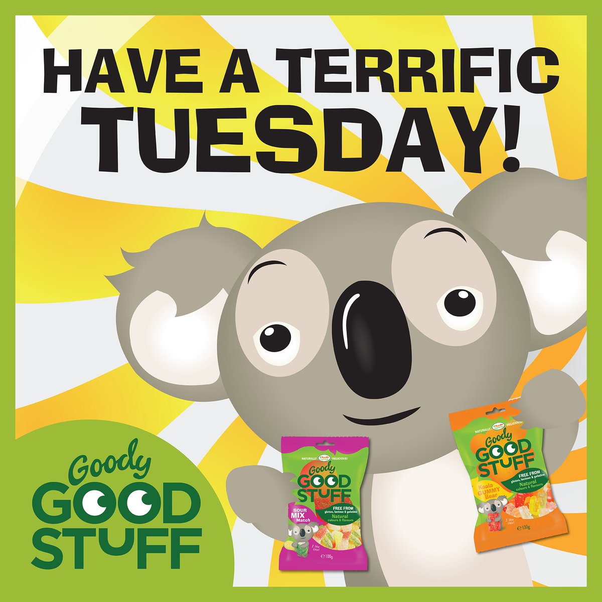 Like and share if you are having a TERRIFIC Tuesday!