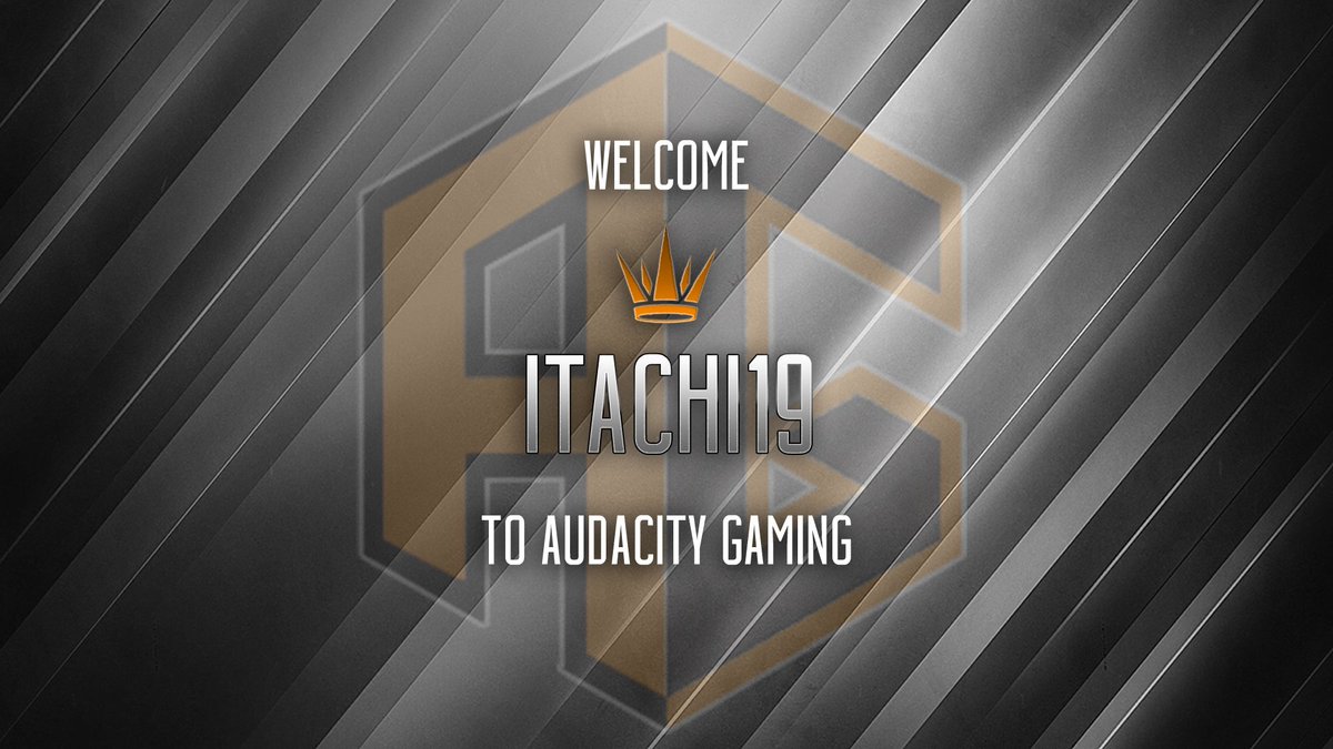 AudacityVG's tweet photo. Roster beefs up with the addition of this highly skilled roamer. Please welcome @Itachi19Vg to the team! #BeBrave https://t.co/II3HmPtrMo