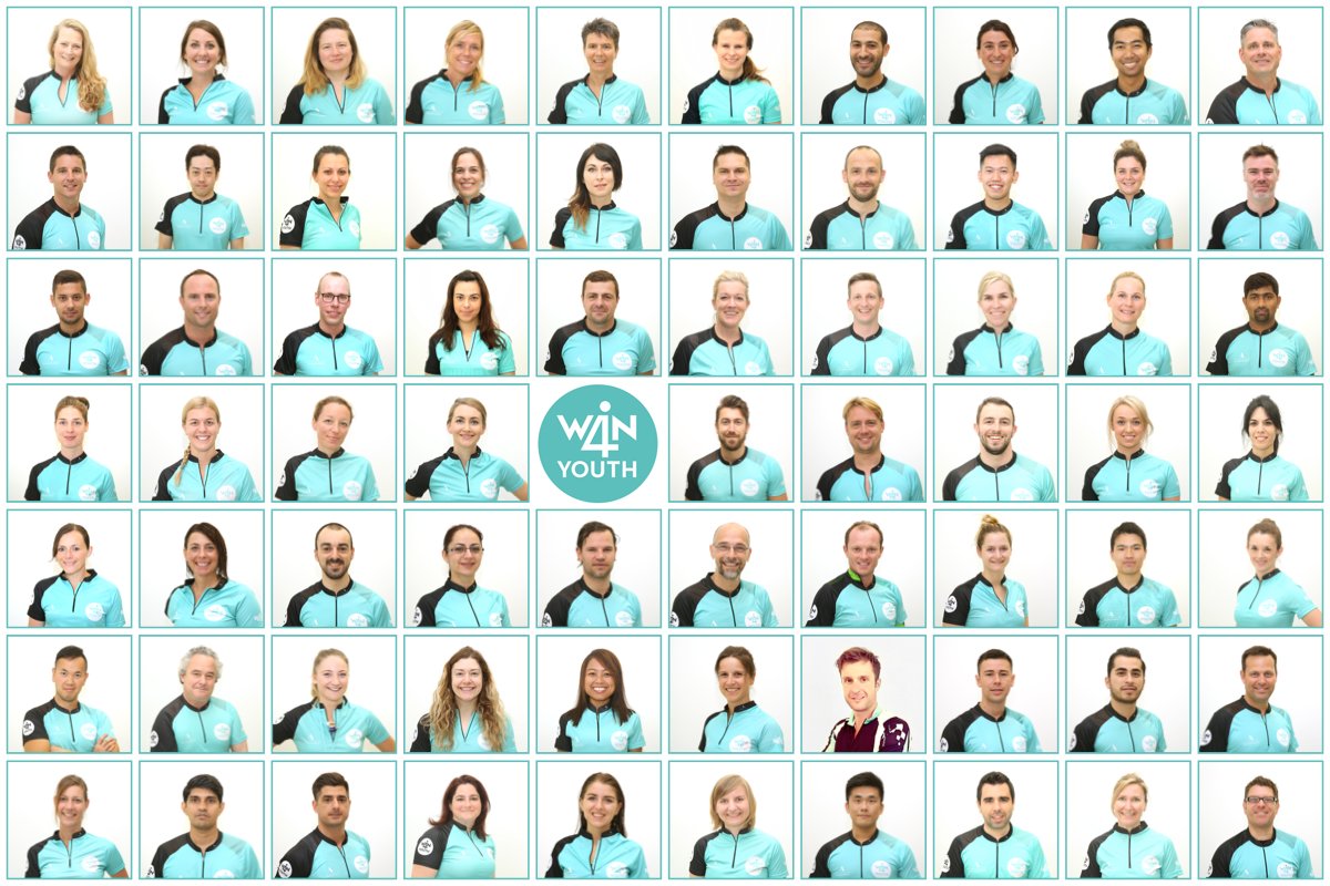 Win4Youth's tweet photo. Less than 7 weeks to go, till our 69 ambassadors from all over the world will meet again and face their big challenge at the @gavatriatlo! https://t.co/vStbmEAALw