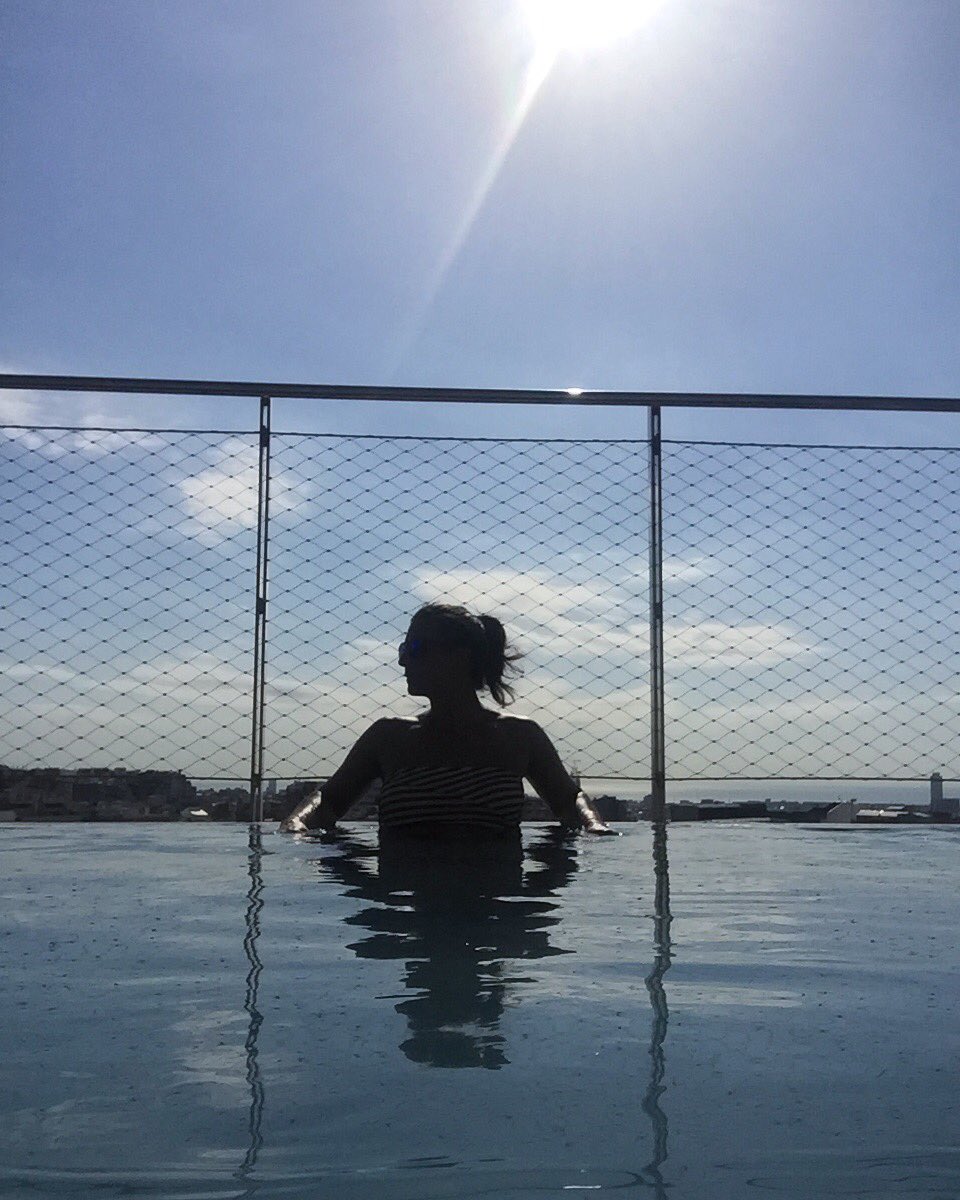 recharged - but you can never get enough vitamin D! ☀️🙋🏾 #holidaysover #preseason