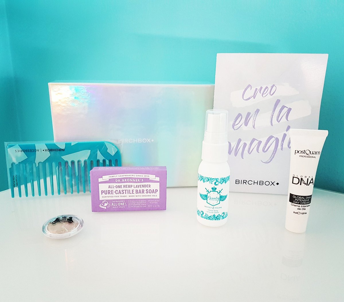 Sandradlflor's tweet photo. Birchbox agosto #BirchboxEs #beautyprotector #creoenlamagia https://t.co/xABhjoTLaF