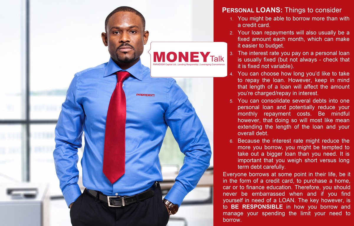 PARADIGMCapLtd's tweet photo. #ThinkBeforeYouBorrow...then contact PARADIGM.
#PARADIGMKeepingYouInformed for a #BetterMoneyMindset https://t.co/HYVuve1bIp