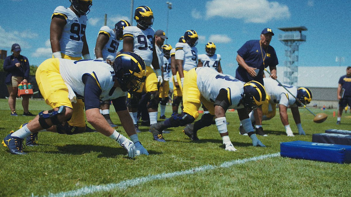 Another day, another opportunity to get better. Dominance is in the details. #GoBlue