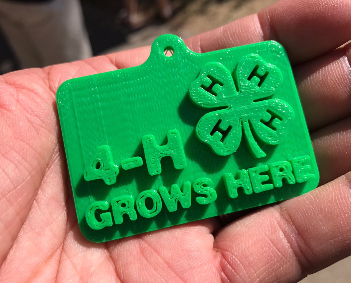 The <a href="/4H/">4-H</a> kids at <a href="/IndyStateFair/">Indiana State Fair</a> are doing a lot more than just raising livestock. 3D printing helps expand their learning. #BackToOurRoots