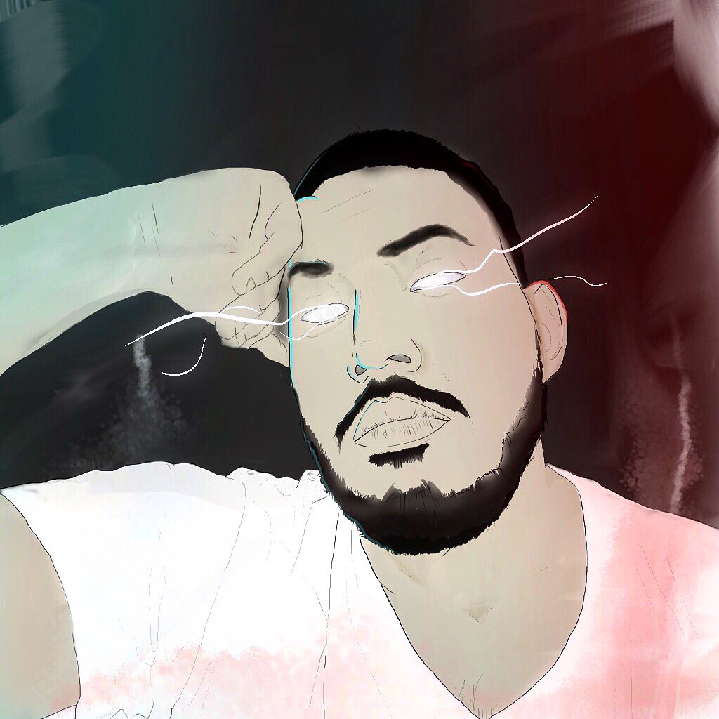 Adammmn's tweet photo. @ChasseurDeRaies #Visibleman J'm'apelle Adam j'ai 17ans et j'fait dès portrait et illustration varié https://t.co/Sukwy9fIv2