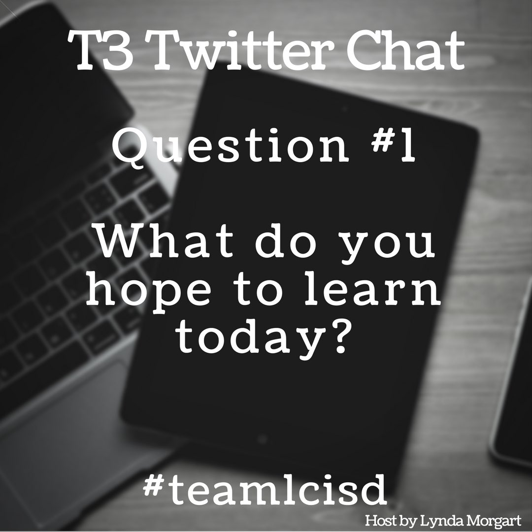 MsMorgart's tweet photo. Hi everybody!! #teamlcisd https://t.co/E7ADegaoFl