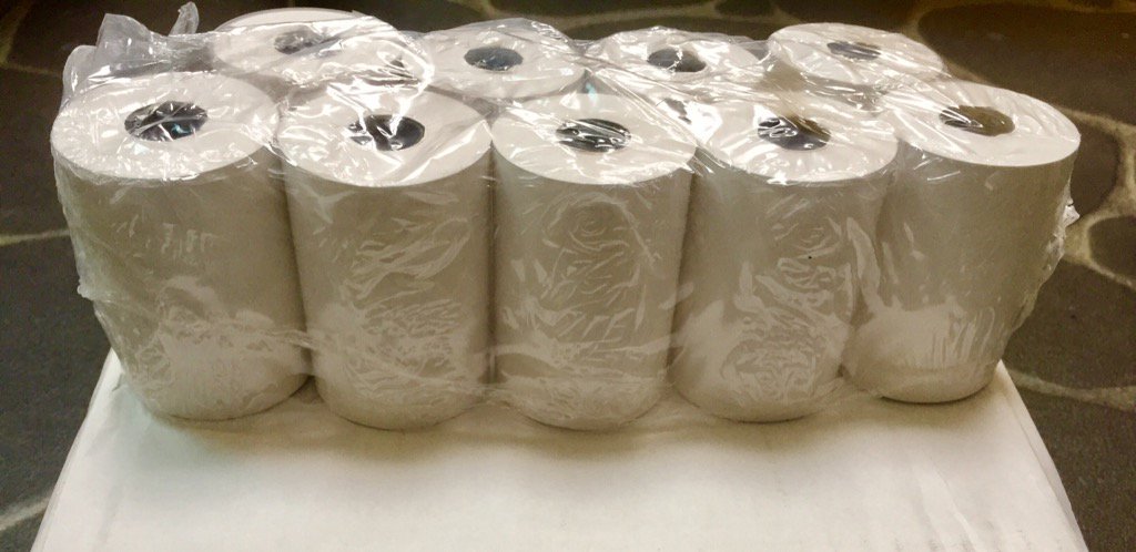 Any local shops want these credit card machine rolls?
#Freebie
#Chorlton 
<a href="/chorltontraders/">Chorlton Traders</a>