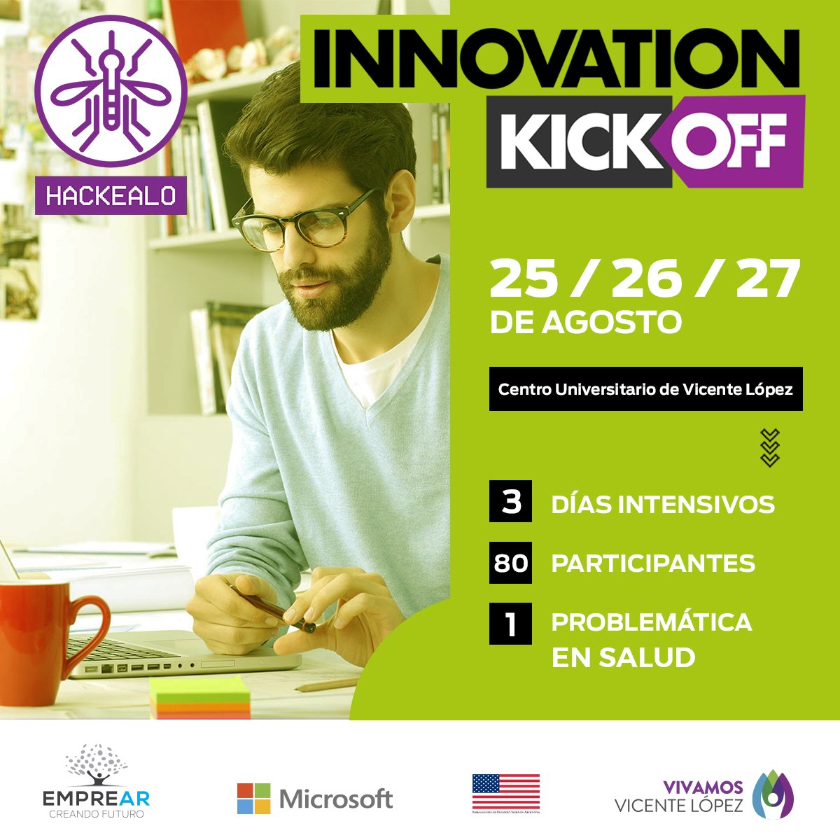 Emprear_Innova's tweet photo. ⚠Llega el #IKO17: un finde dedicado a hackear una problemática en #salud con el uso de la #tecnología. Postúlate: https://t.co/5a0sXicbv0 https://t.co/RchNi4Kyc6