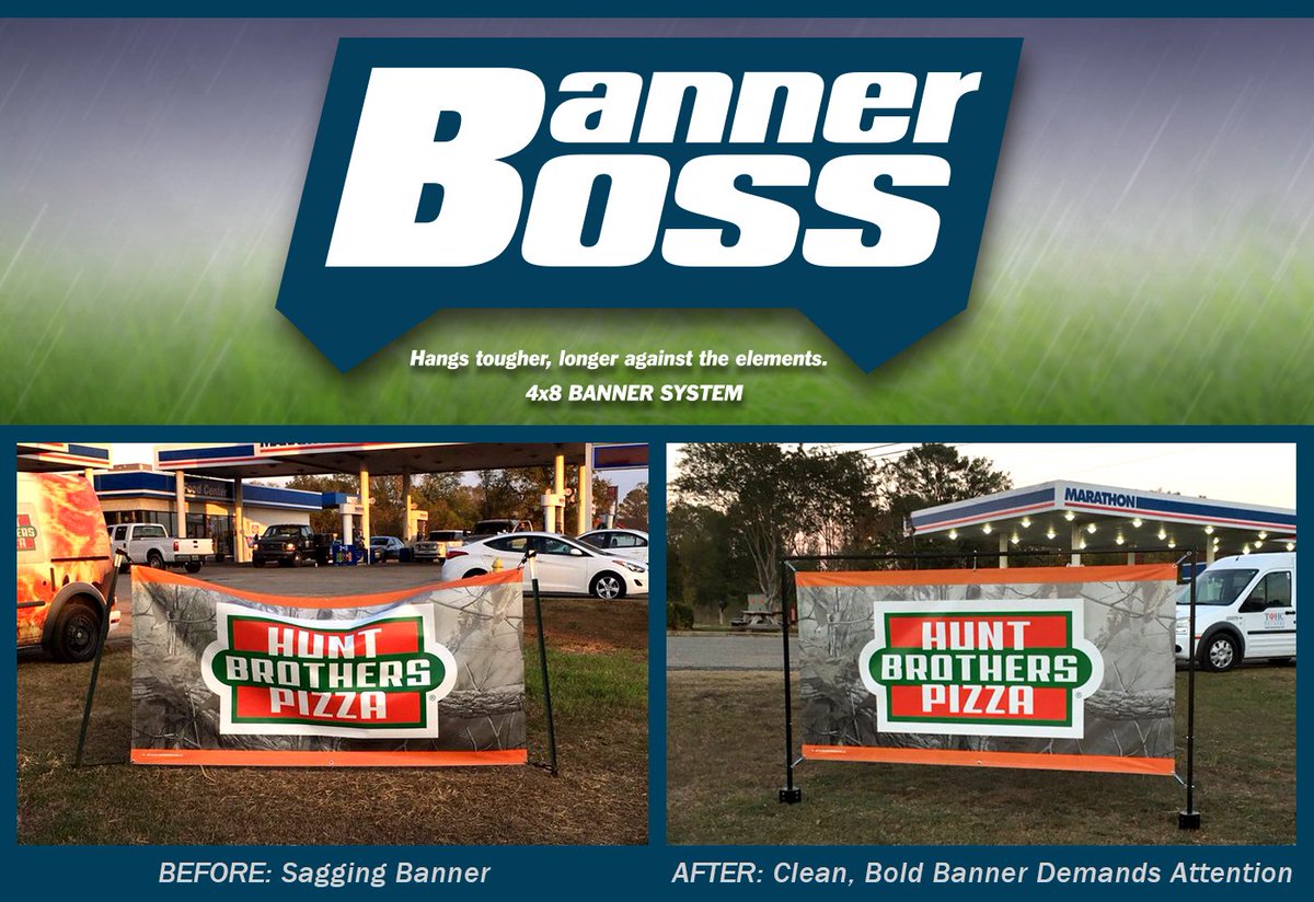TBHCDelivers's tweet photo. You only get one chance to make a great first impression. For only $199, make it count with our #BannerBoss! https://t.co/Wu2dI9UMvV