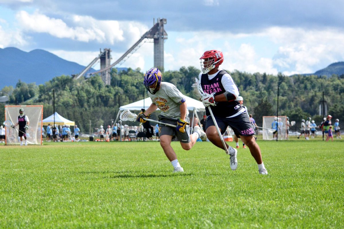 3dNewEngland's tweet photo. 3d New England alumni in action at the Lake Placid Summit Classic with the @TEAM_STEAK squad. #3don2 #3dfamily (📷: @cvock) #laxplacid https://t.co/KRRP4Xs7jS