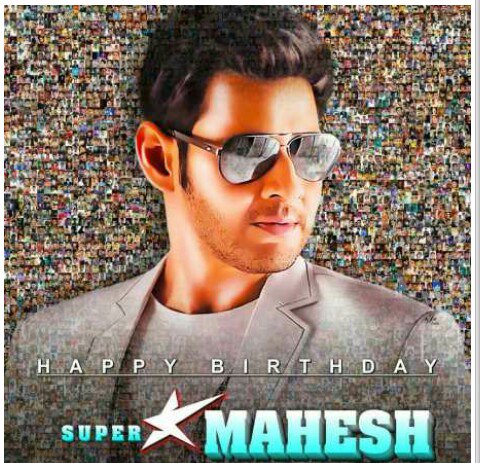 Happy bday to our superstar mahesh babu garu ..blockbuster on the way 