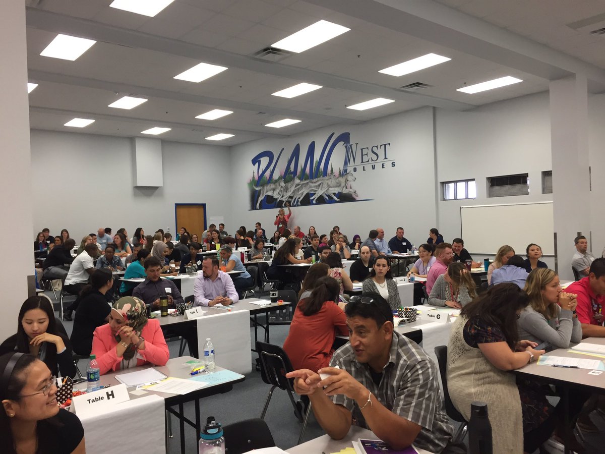craigjmckinney's tweet image. Welcoming new secondary teachers to Plano. Our kids are in good hands this year! #pisdlearns #planolearns