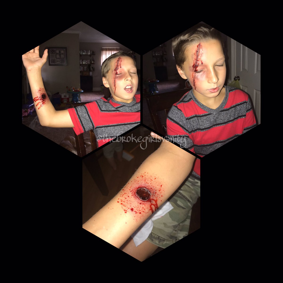 Just a Sunday afternoon in the Law house.