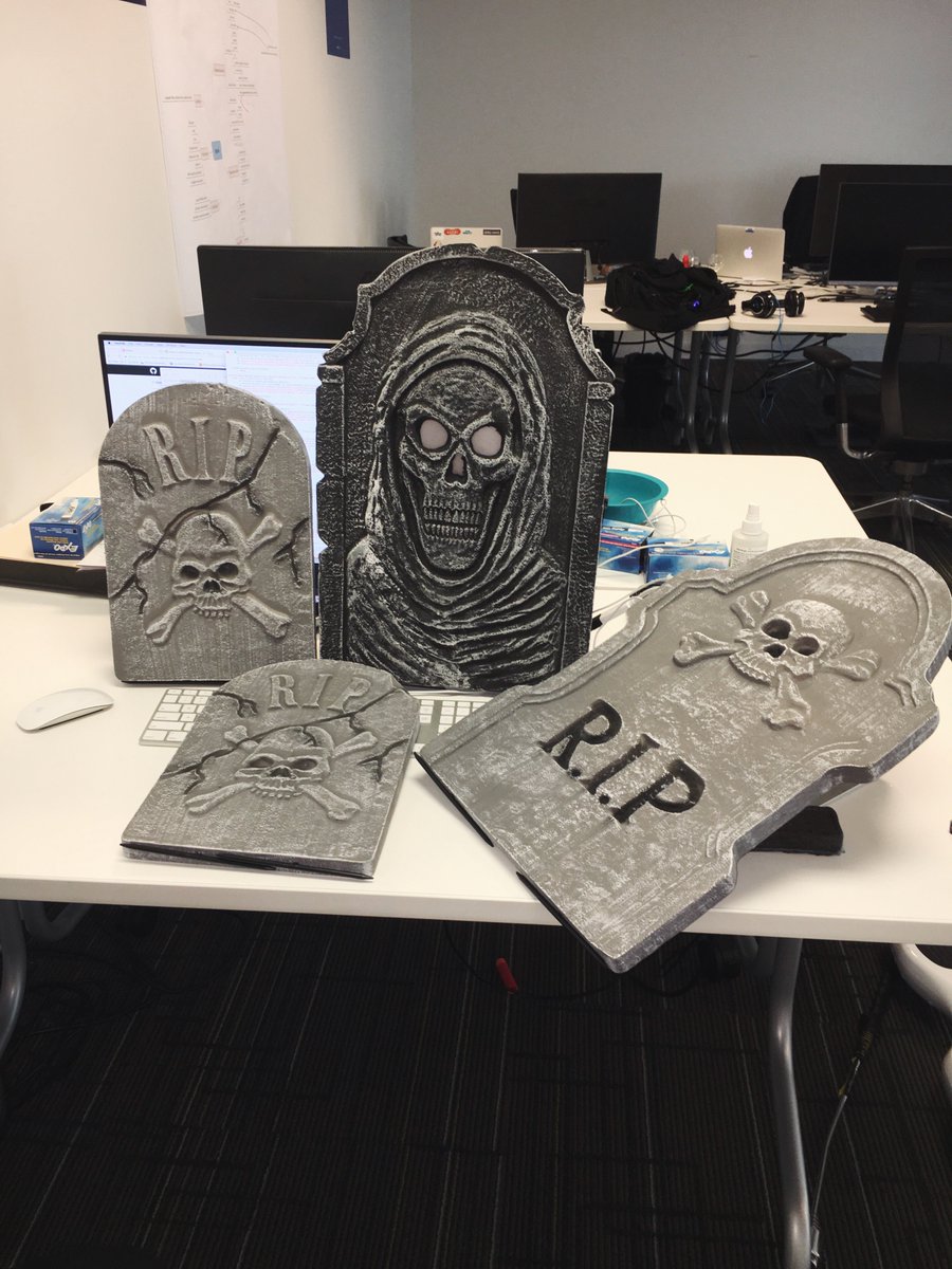 DynataEng's tweet photo. Our VP of Engineering @spacebison celebrated his 40th birthday recently. It's only fair we remind him he's almost over the hill #LifeAtRN https://t.co/TeLmw3OCkp