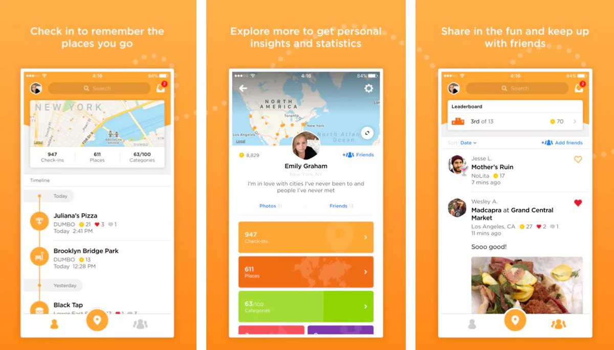 .<a href="/SwarmApp/">Swarm by Foursquare</a> just released a beautiful complete redesign to log your travels 🗺️✨ producthunt.com/posts/swarm-5-0