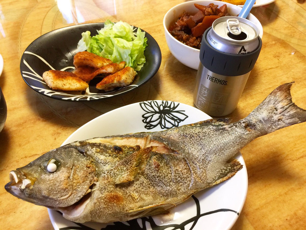 天木 敬子 日曜日釣りに行けなかったから 先週釣れた魚のその後 イサキの塩焼きはフィッシュロースターに入りきらないくらいデカかった やっぱ塩焼き美味しい スズキはムニエルとフライにして 残ったマダイとイシダイもフライとユッケにして食べ比べ 天木 敬子 日曜日釣りに行けなかったから 先週釣れた魚のその後 イサキの塩焼きはフィッシュロースターに入りきらないくらいデカかった やっぱ塩焼き美味しい スズキはムニエルとフライにして 残ったマダイとイシダイもフライとユッケにして食べ比べ
