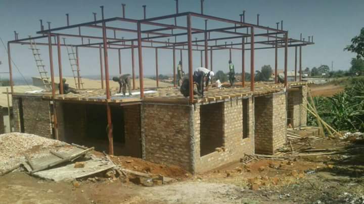 Men at work. For steel pole construction services and more information contact  0750394711 
Or email us steelpole98@gmail.com