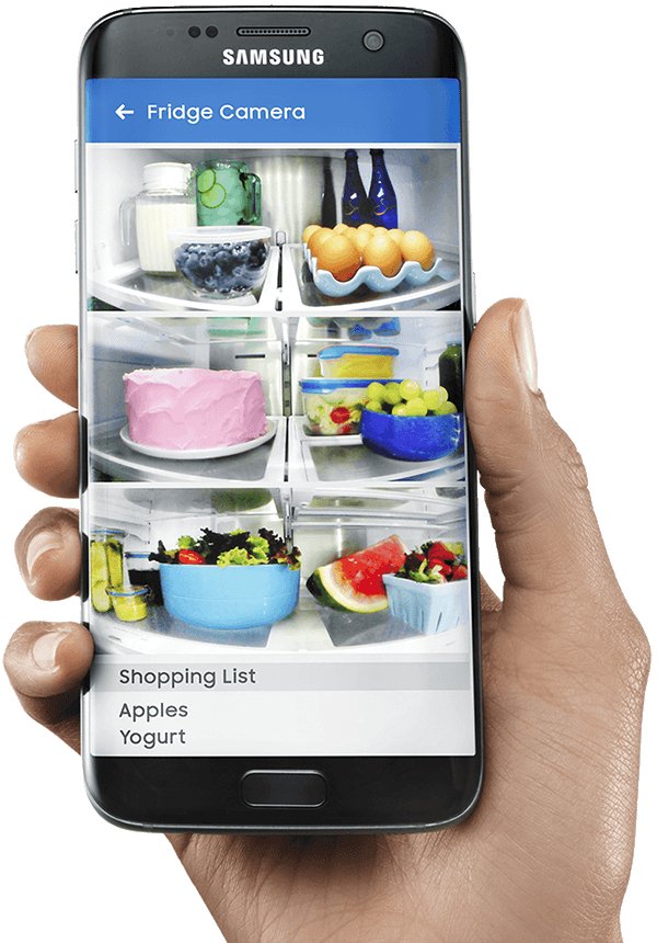 urbanlime's tweet photo. Samsung's Family Hub Let's You See your Fridge On Your Phone https://t.co/0HFMgcywFX https://t.co/JW0zWEmzx0