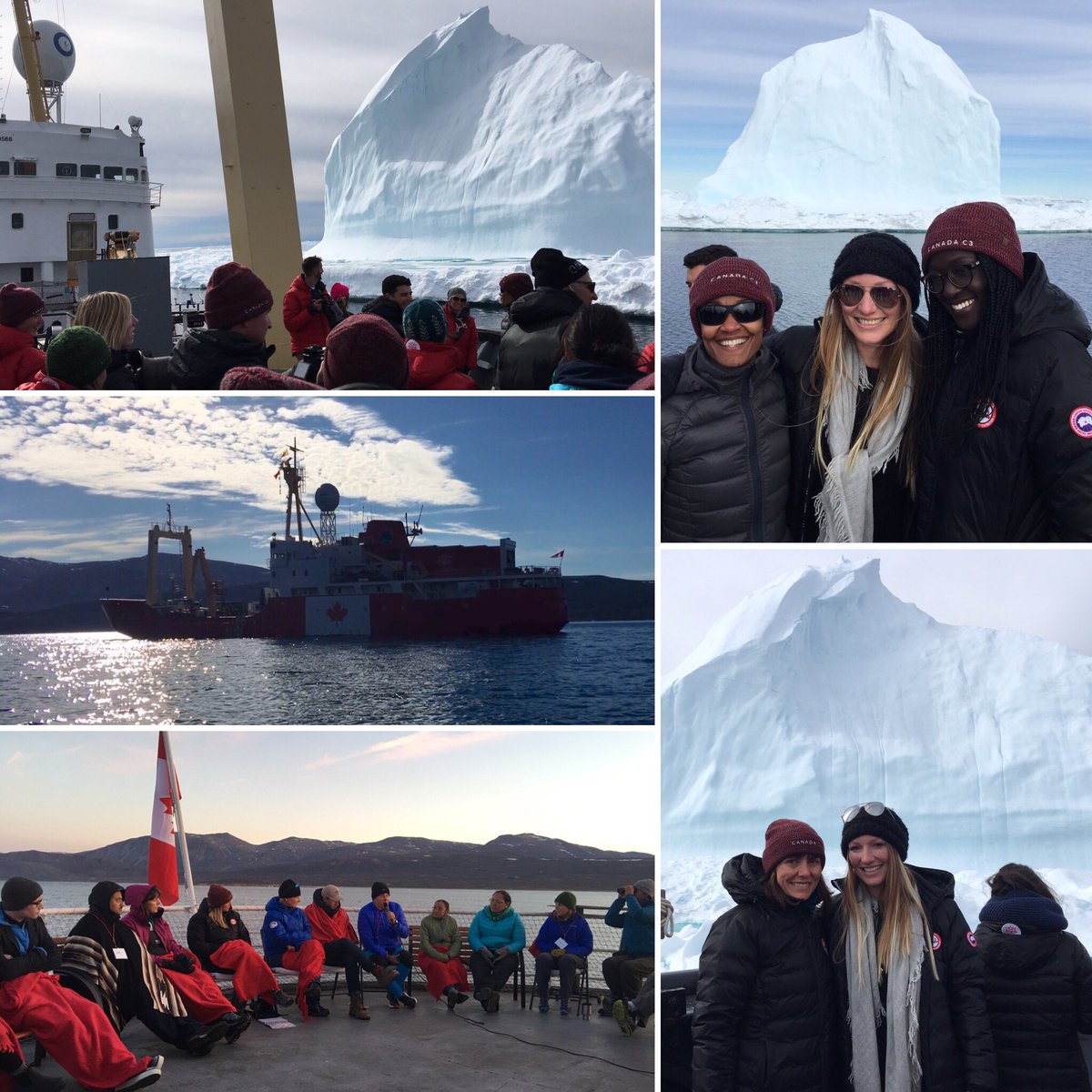 HeatherMoyse's tweet photo. In awe! Day 1 on Canada 150 #c3expedition ship was incredible. Already discussing #reconciliation #youth #environment & #diversity. #c3wave https://t.co/P9hAIrJwcp