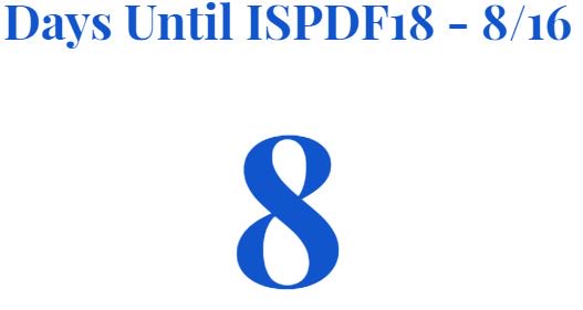 ACEPBCProDev's tweet photo. Only 8 more days! The team is excited to see everyone at #ISPDF18! https://t.co/sh4xuM3Ile
