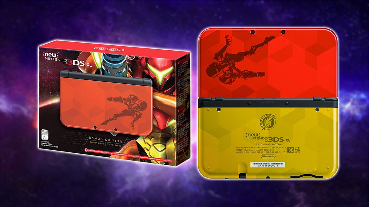 At øge slap af span Nintendo Wire on Twitter: "A Metroid-themed New Nintendo 3DS XL has been  announced! It will launch alongside Samus Returns this September:  https://t.co/gdPbTHh8aW https://t.co/DX4dEZrBwI" / Twitter