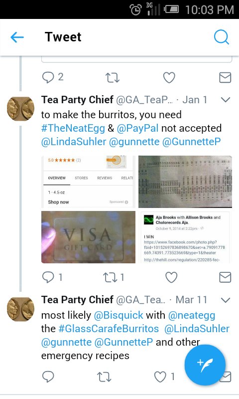 GA_TeaParty's tweet photo. @1200CreativeInn @moonpie1216 @Vindyne8 @ohiobitcoin @pepsi7965 @RedDiamond @ziploc @SunChips Tell Lindsay @vinnylotti she may want a tablet/spare phone as backup https://t.co/jSevpjP6oX #1PhoneWontDo #PowerDownAndBag #OnlyHave45min https://t.co/jI3QEPeTVe