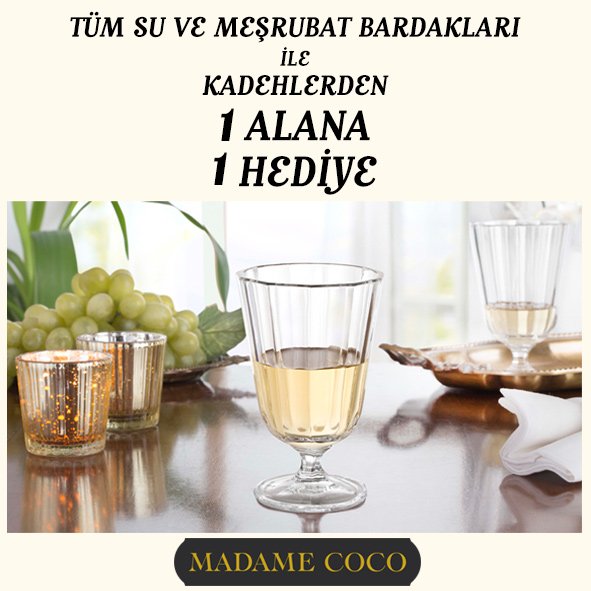 Deepo Outlet Madame Coco'da 1 alana 1 hediye kampanyası!