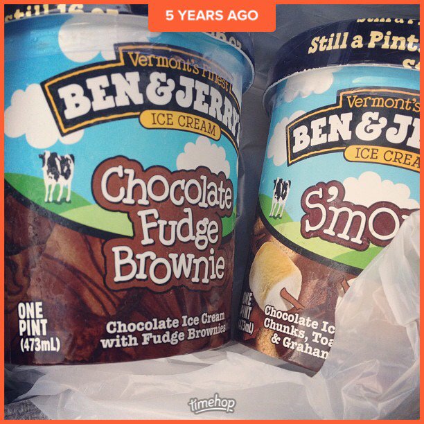 dls425's tweet photo. @bialek3 i forgot i brought you ice cream after your surgery #fatuncle #benandjerrys https://t.co/DstomevruK