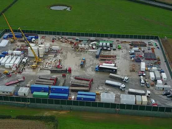 The reality of the fracking site at PNR it's flooded. #wesaidno #dontfracklancs #banfracking #WATERISLIFE #wearepeaceful #nosociallicence