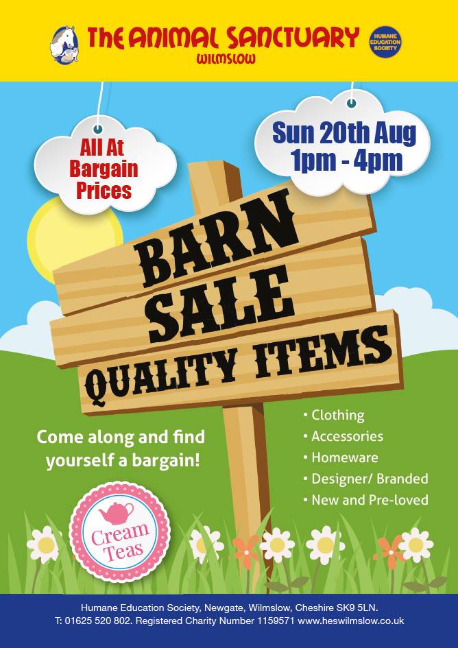 wilmslowcouk's tweet photo. Grab yourself a bargain at Animal Sanctuary's new fundraiser https://t.co/c1fL5f0dIR https://t.co/QdZmW5a7by