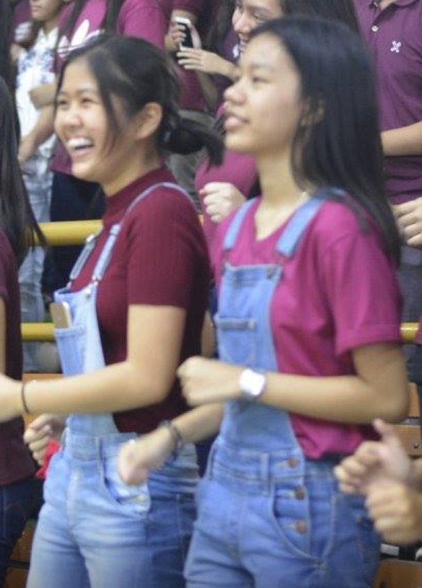 DLSLSSCB's tweet photo. Sila na ang umangkin ng parangal na #SIZZUMS sa unang araw, nakahouse color ngunit nakapagpakita pa rin ng #SisterlyLove https://t.co/V5ERMEa08s