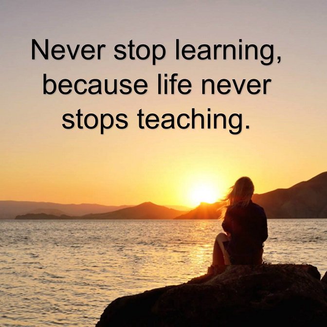 Lilienperez17's tweet image. Never stop learning, because life never stops teaching.
#challenge #MotivationalQuotes