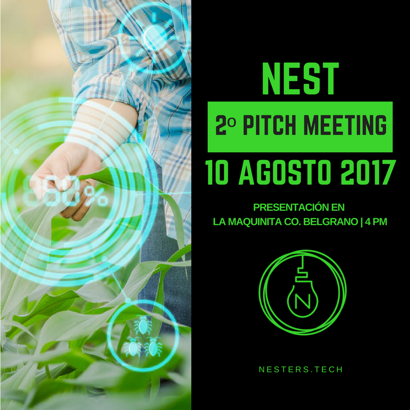 NestersTech's tweet photo. 2º Pitch Meeting de Nest! Nuevos proyectos de #AgTech para potenciar juntos! https://t.co/G7NXpm0HXz