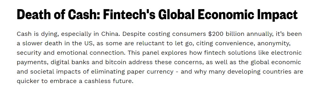Please vote for our CFO, <a href="/Chermaine_E6/">Chermaine Hu @ E6</a>'s #SXSW panel, Death of Cash! panelpicker.sxsw.com/vote/74083. A look at the impact of #fintech. #payments