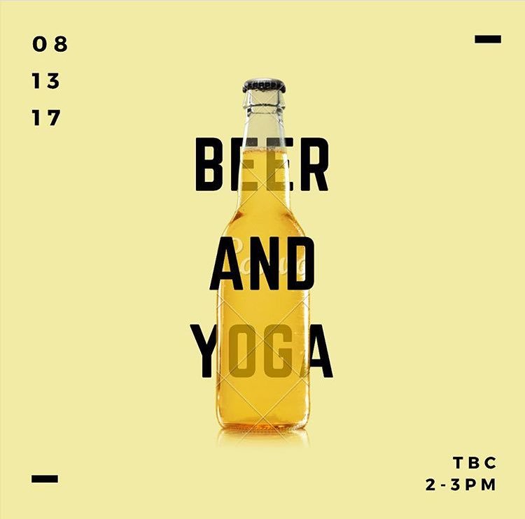 Starting this Sunday @moxieyoganc will be at <a href="/TBCBrewing/">Tarboro Brewing Comp</a> teaching yoga from 2-3pm! Email to reserve spot! Moxiepopnc@gmail.com