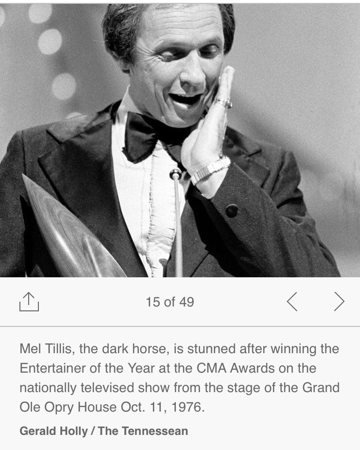 Happy birthday to Mel Tillis! 