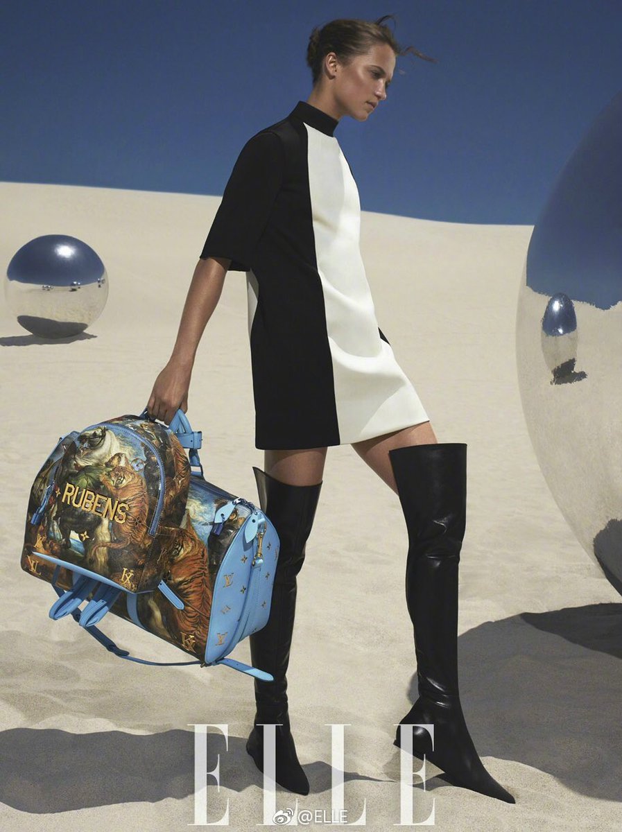 Alicia Vikander stars in Louis Vuitton x Jeff Koons Masters campaign - Duty  Free Hunter