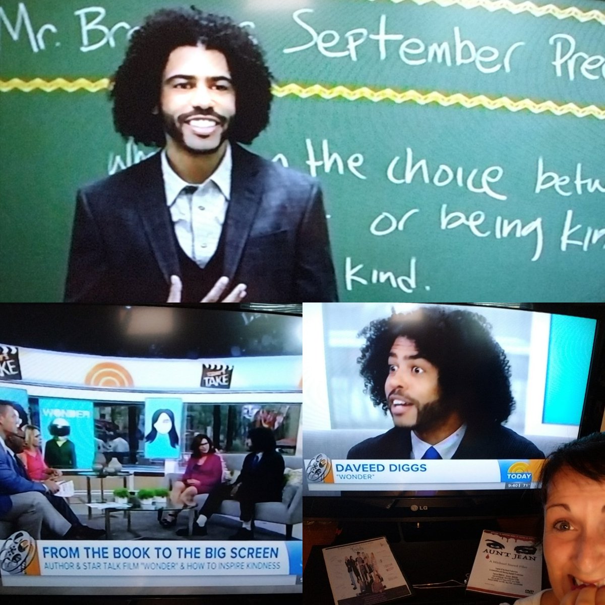 Schalet's tweet photo. Another commonality between @Schalet & @DaveedDiggs - we were teachers. #Hamilton #keepshining #makinggoodbolder #AMTC #ETnow #actorslife https://t.co/WwUE7nGrnb