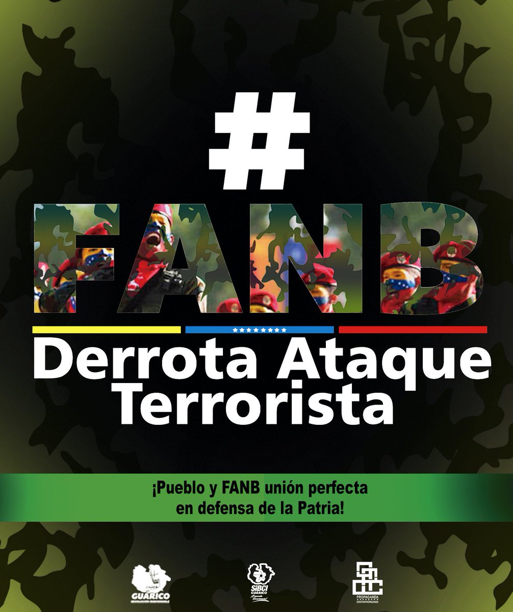 PCPsibci's tweet photo. ¡Pueblo y #FANB unión perfecta en defensa de la Patria! https://t.co/ofponJRRtg