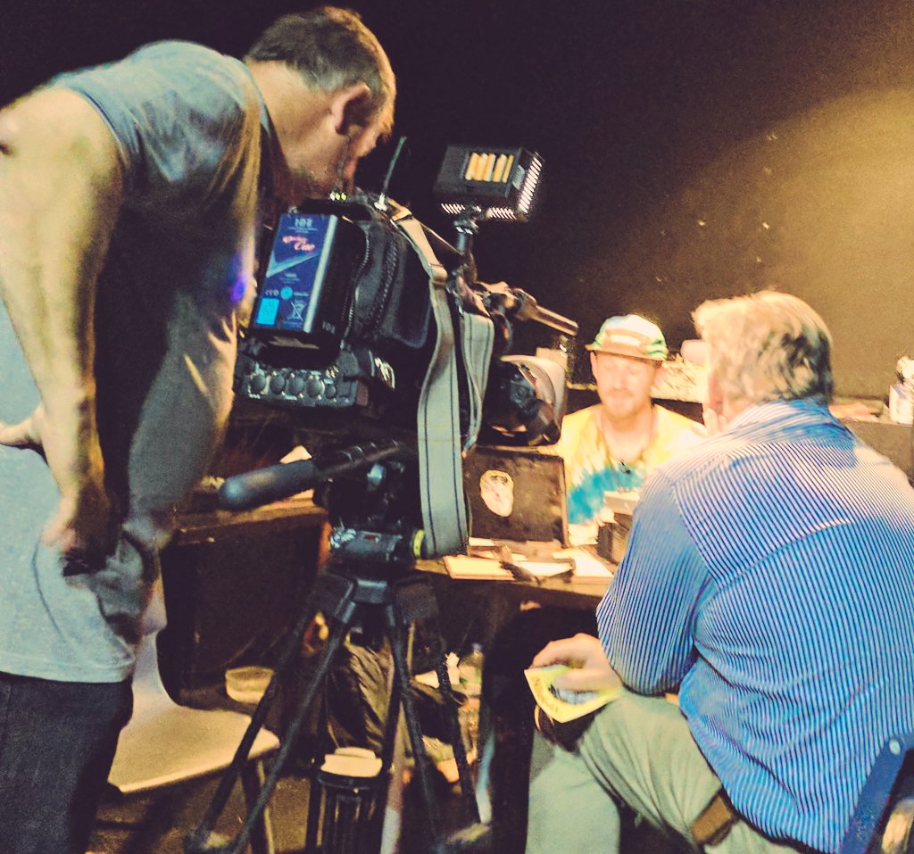 trippintheplay's tweet photo. Our writer @mrcanwell being interviewed 4 @bbcsoutheast today about how @trippintheplay is blowing minds : )
#HeadMash https://t.co/QEyd5d9ncL