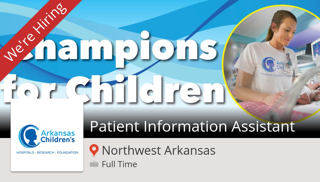 LauraSpies16's tweet photo. Patient #Information #Assistant https://t.co/c1vKziy4Y4 #ChampionsForChildren https://t.co/Ci3eYkBwrN