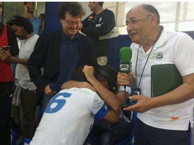 Narró el ascenso <a href="/marbella_fc/">Marbella FC</a> y quiso hacer lo mismo con el <a href="/UdSanPedro/">UdSanPedro</a> Honramos su figura en el #MemorilNaranjo 0908 a las 20.45h Municipal