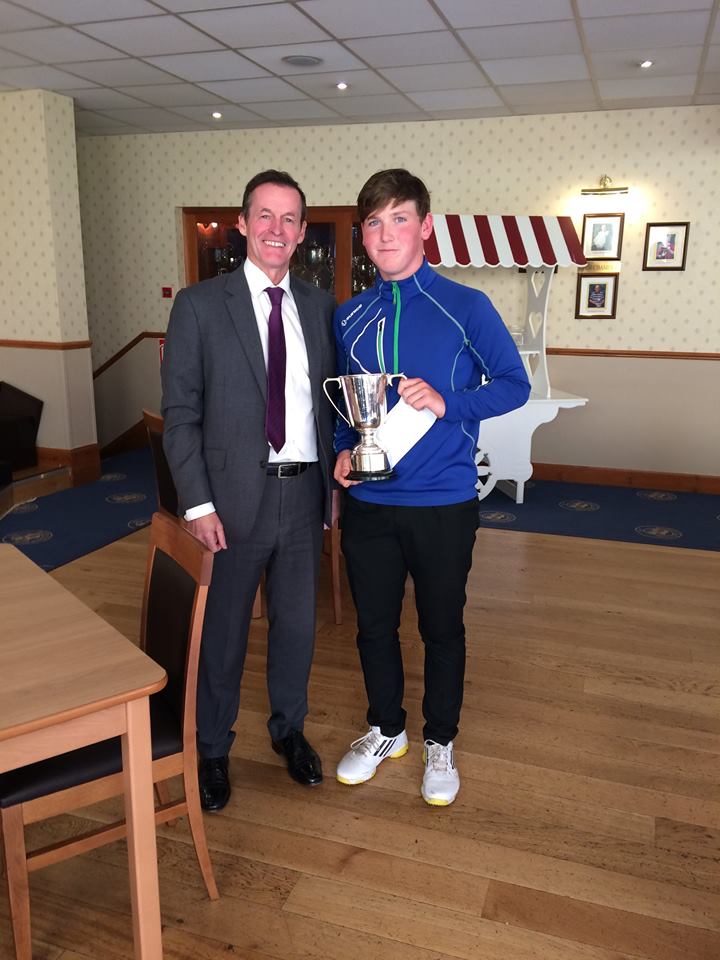 Well done Drew Purdy Bishopbriggs GC in winning Ralston Open Juniors with fine nett 64 yesterday