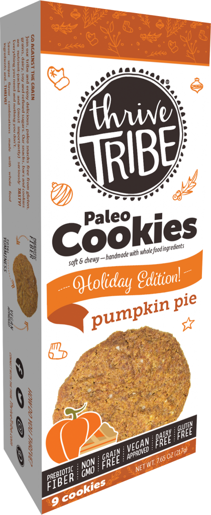 noshdotcom's tweet photo. Paleo Snack Maker @thrivetribesnax Releases 3 Holiday Cookie Flavors https://t.co/dOFJF18pEU https://t.co/Qn1RmAeVwh